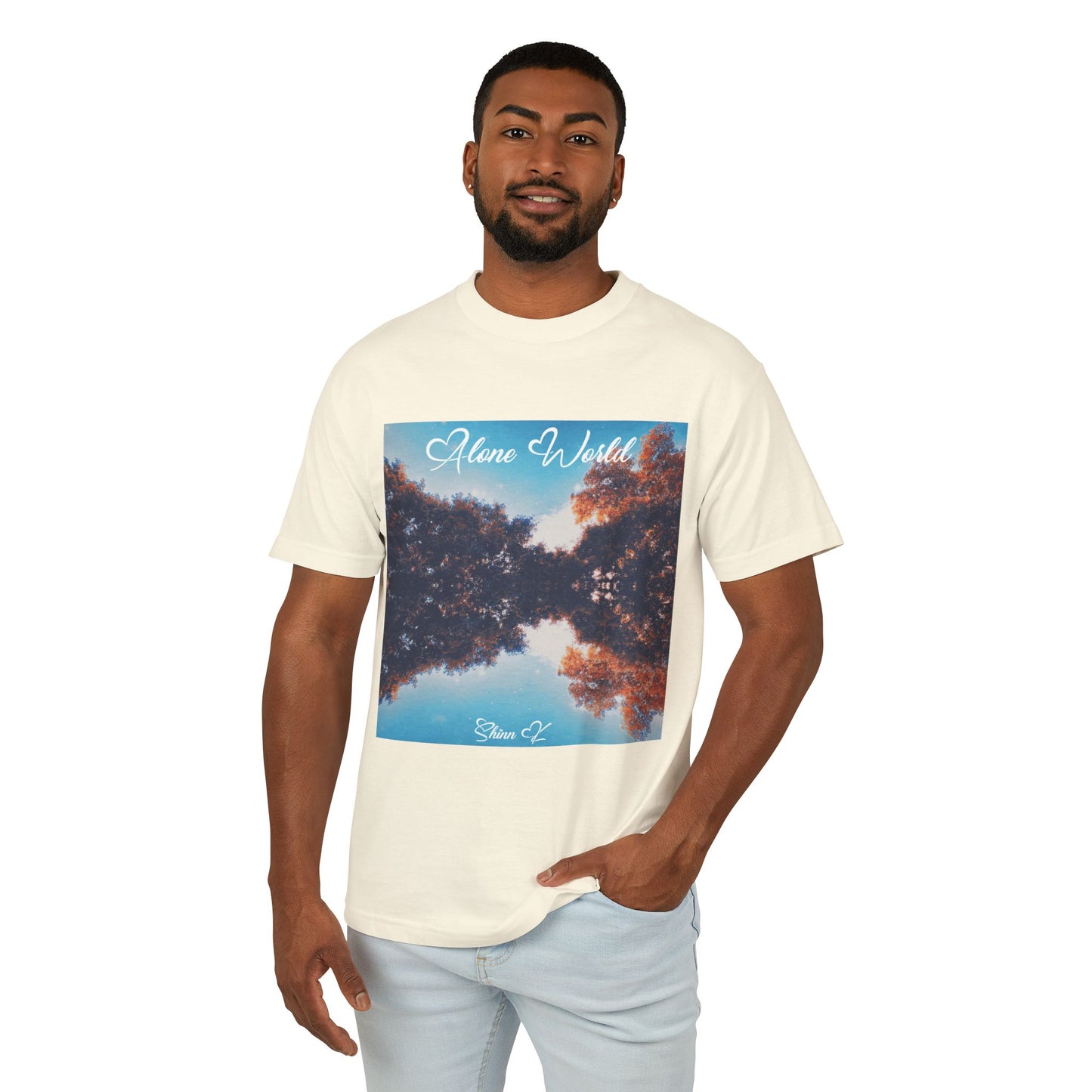 "Alone World" Vintage Heavyweight Tee