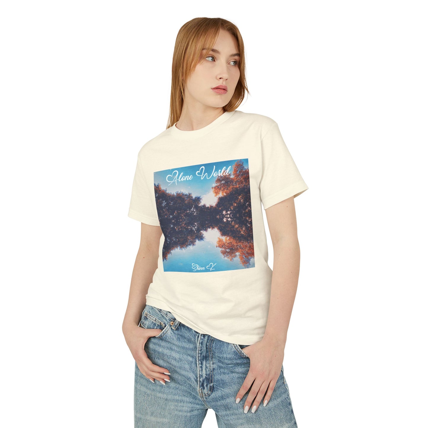 "Alone World" Vintage Heavyweight Tee